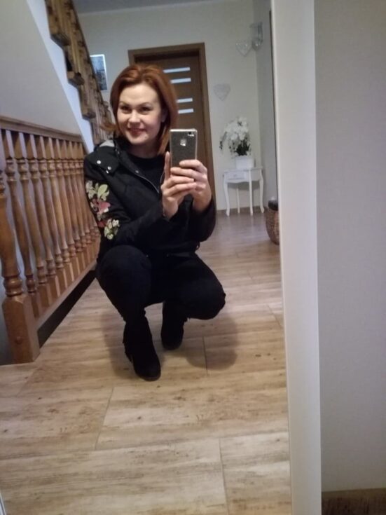 lepa u treningu milf mama